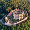 Boskovický hrad z nadhledu