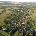 Let balonem Skřípov Pohled Skřípov z balonu