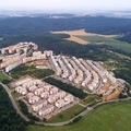 Sídliště Kamechy z balonu