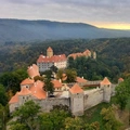 Hrad Veveří z balonu