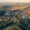 Velké Opatovice z balonu