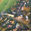 Letecký pohled na Deštnou
