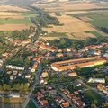 Pohled na Drnovice z balonu