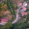 Pohled na vesničku Lačnov