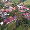 Pohled na Žernovník z balonu