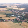 Let balonem Vysočany Pohled na Vysočany z balonu