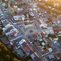 Pohled na historické centrum města Polička