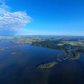 Pohled na Novomlýnské nádrže