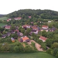 Let balonem Křížovice Zapadlá vesnička Křížovice