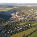Pohled na město Tišnov