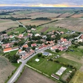 Pohled na obec Přeskače