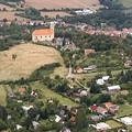 Letecký pohled na Luleč